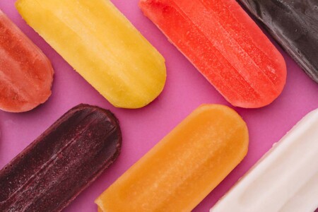 Gelados artesanais naturais Santini picolini