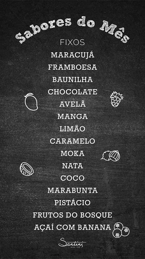 Sabores do Mês